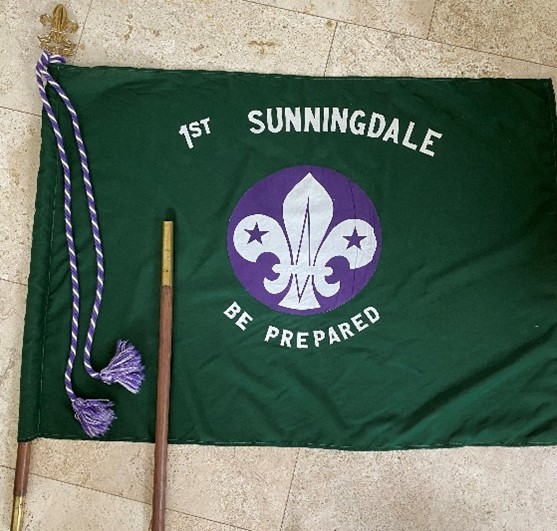 1st Sunningdale Scout Flag