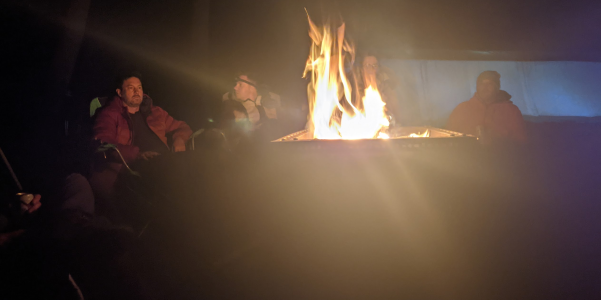 Camp fire